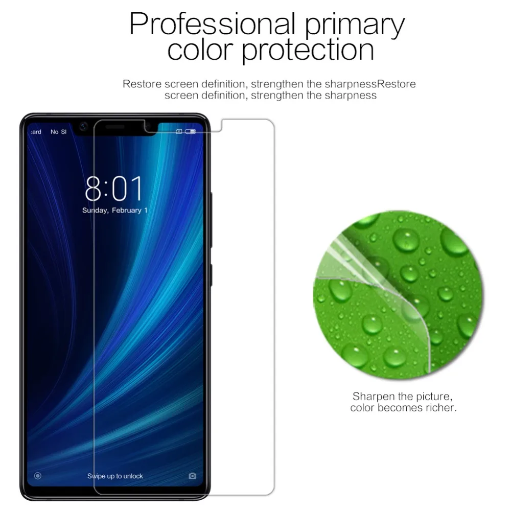 Xiaomi Mi 8 se защита экрана NILLKIN Супер прозрачная защитная пленка для ЖК-дисплея и