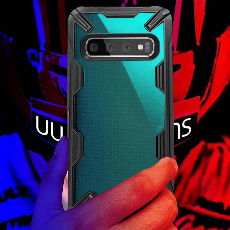 Роскошные Гибридный армированный противоударный бампер на для samsung Galaxy S10 S9 плюс