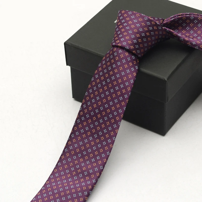 Мужской галстук Gravata тонкий фиолетовый 5 см 2019|skinny tie|ties for menmens ties |