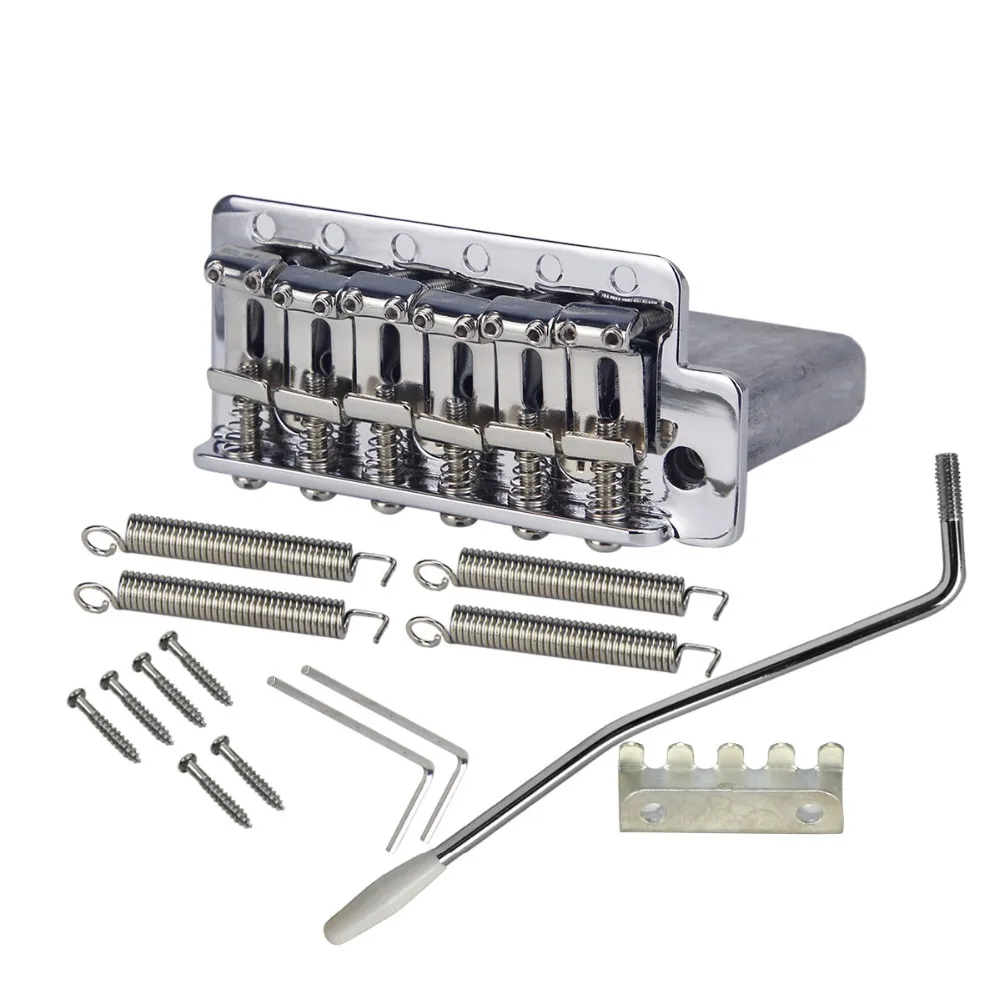 Новый гитарный мост тремоло одинарный замок хромированный струнный интервал 11 2