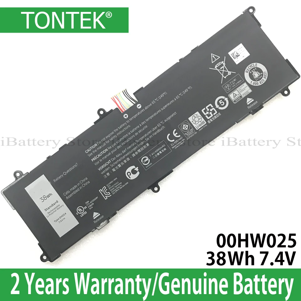 Genuine 2H2G4 Battery For Dell Venue 11 Pro 7140 Tablet Series HFRC3 7.4V 38Wh | Компьютеры и офис