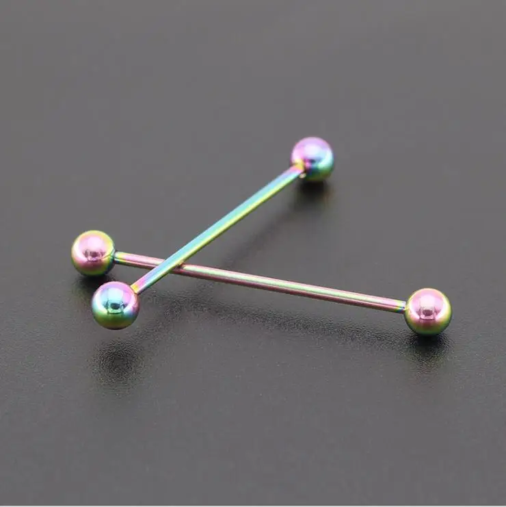 1 шт. многофункциональное ювелирное изделие для пирсинга с длинным прямым языком