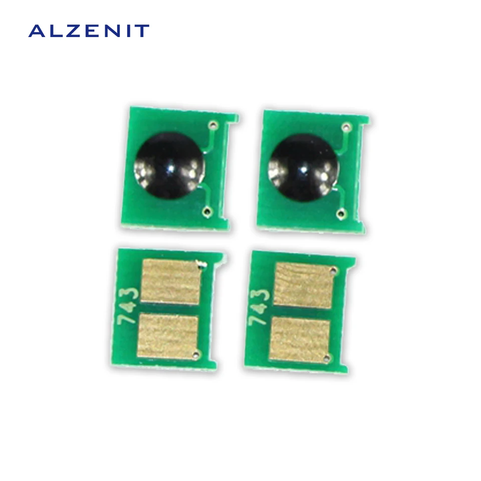 4 шт. GZLSPART CE740A для HP 741 742 CP5220 743 OEM новый барабанный счетчик чип четыре цвета
