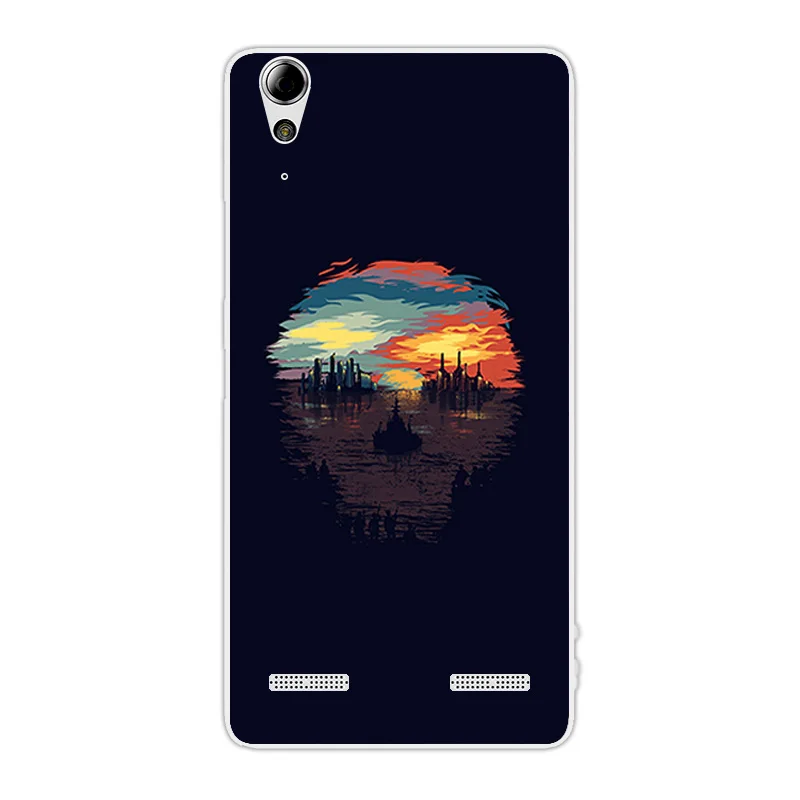 20 Мягкие чехлы из ТПУ Для lenovo A6010 Plus и A6000 DIY для lenovo Lemon K3 K30-T K30-W кожи " K 3 A 6000 6010 чехлы с забавным котом - Цвет: 20