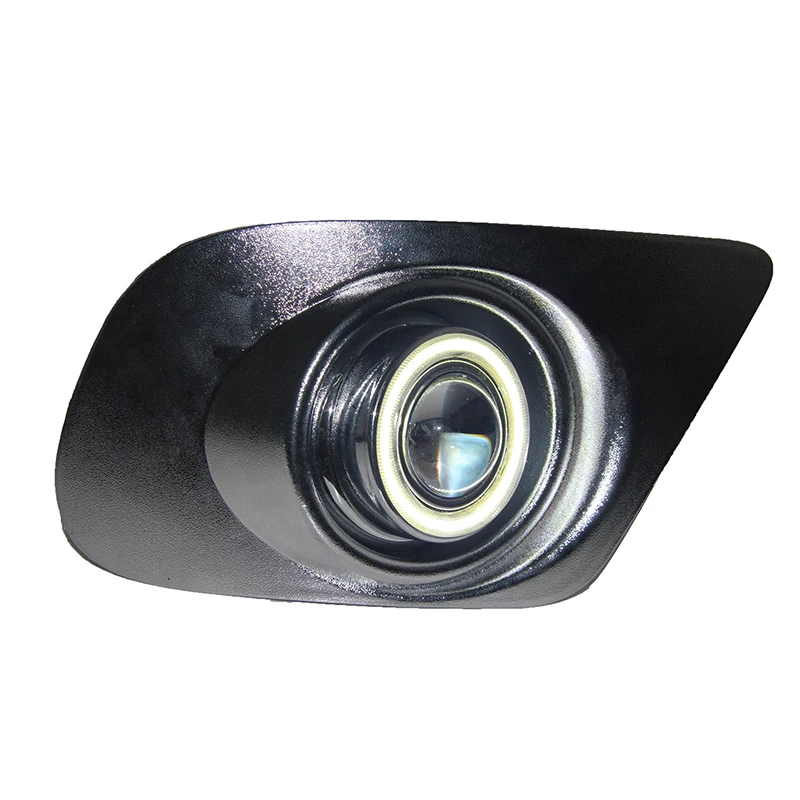 DRL COB angel eye (5 цветов) + объектив проектора галогенная противотуманная ЛАМПА H3