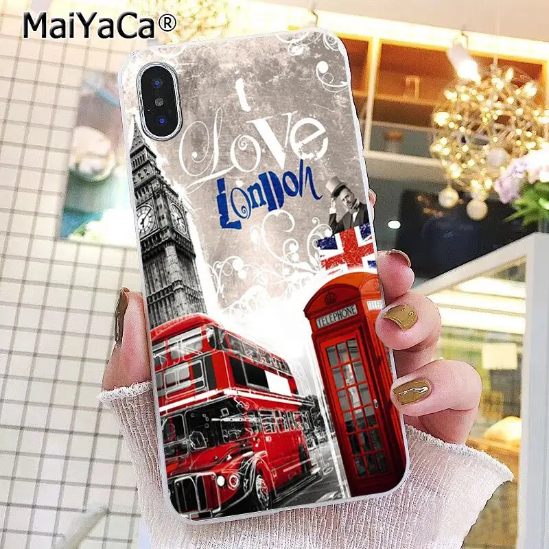 A11 MaiYaCa Лондон автобус Англия телефон Биг Бен телефон чехол для iphone 11 Pro 11Pro Max 8 7 6 6S Plus X XS MAX 5 5S SE XR - Цвет: A11