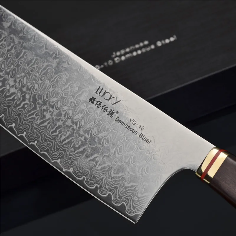 7 2 дюймов нож для резки мясника кухонный японский Дамаск VG10 сталь Китайский шеф