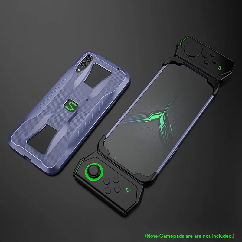 Black Shark 2 Blue ТПУ защитный чехол для Xiaomi BlackShark теплоотвод чехол для Black Shark 2 Helo совместимый с Black Shark защитный чехол для джойстика - Цвет: Black Shark 2 Blue