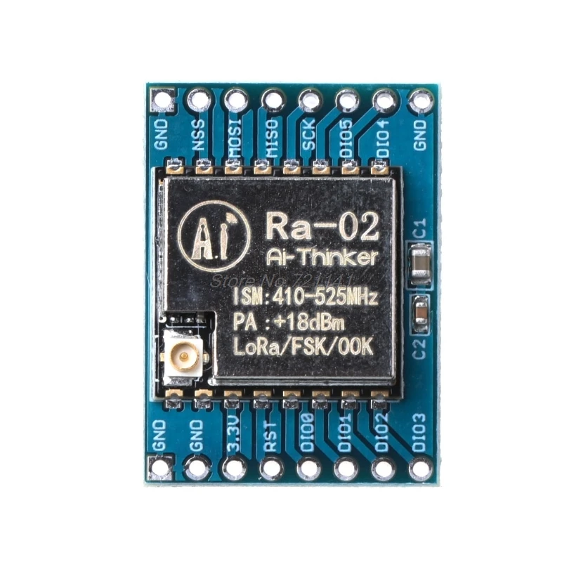 SX1278 LoRa модуль 433 МГц Ra-02 беспроводной распределенный спектр разъем для передачи данных Oct18