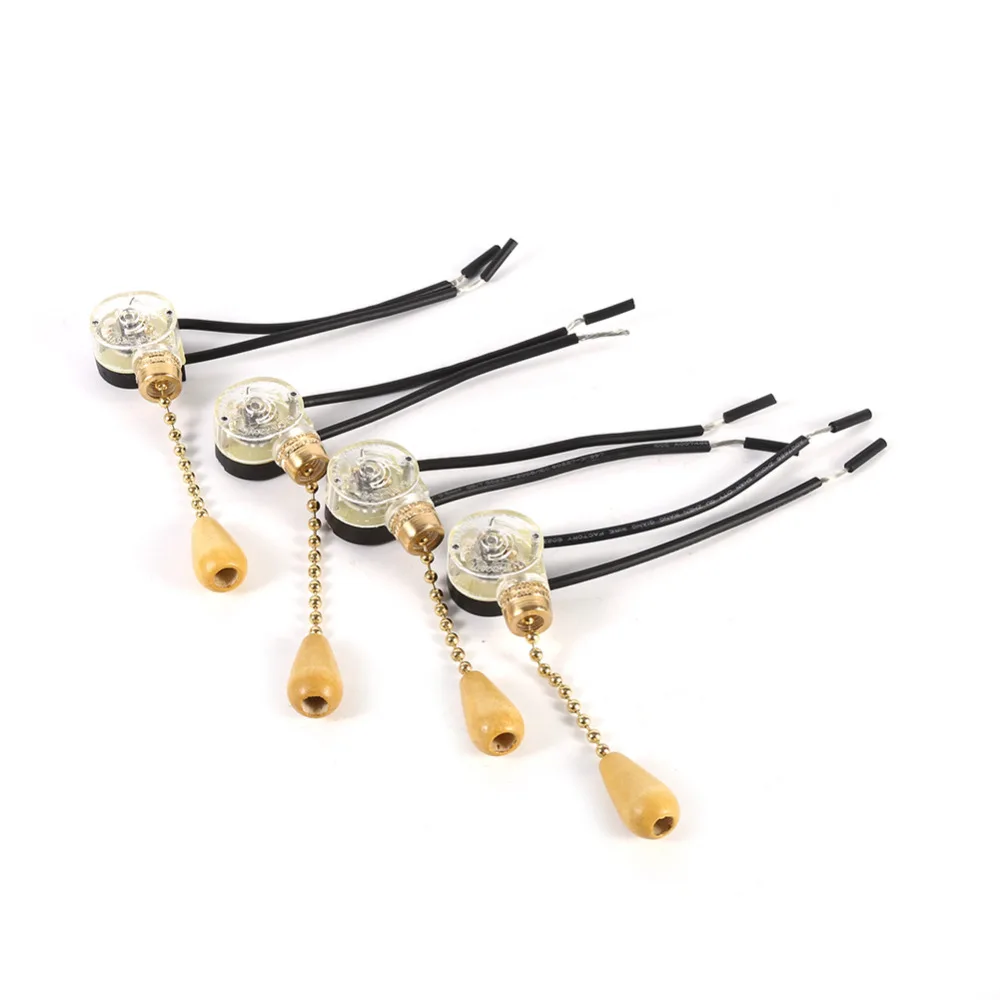 4 шт./лот переключатель освещения для домашней цепи потолочный вентилятор лампа