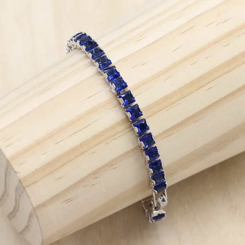 Женский Свадебный комплект из колье серёг и кольца с фианитом | Украшения