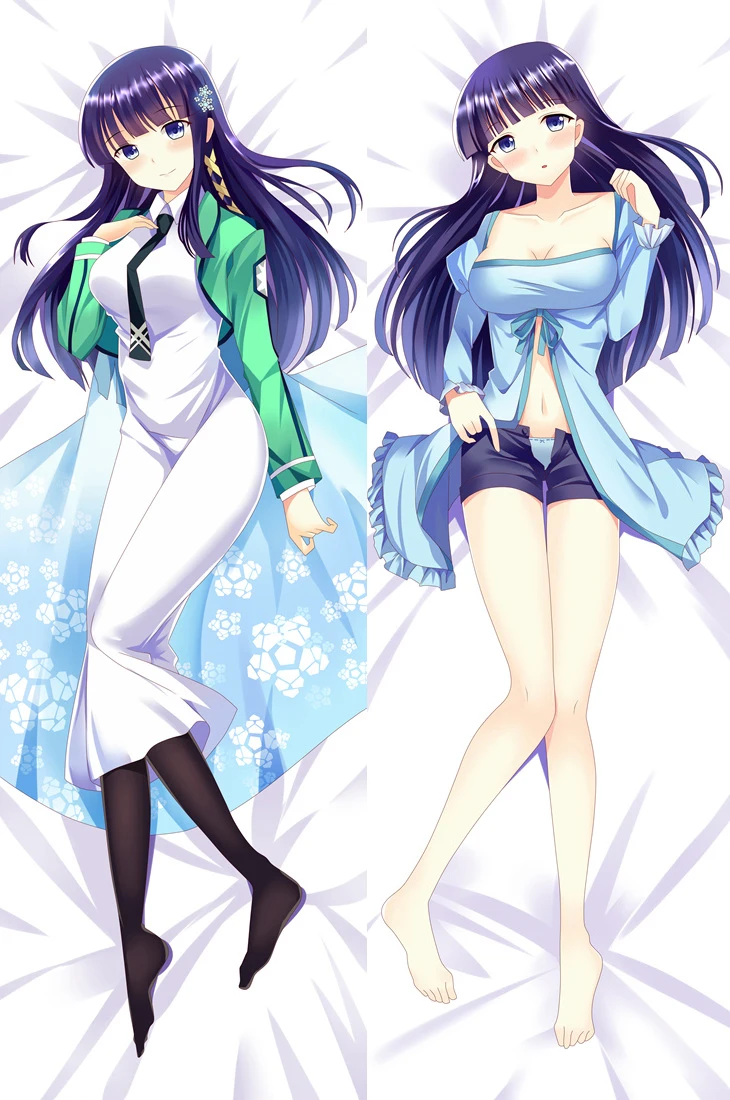 2018 July аниме Mahouka Koukou no Rettousei Сиба Миюки отаку дакимакура чехол для подушки Чехол