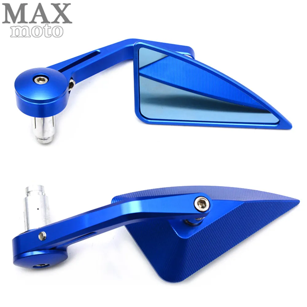 7/8 &quot22 мм мотоцикла с ЧПУ Ручка Бар Конец Зеркала заднего вида боковые зеркала