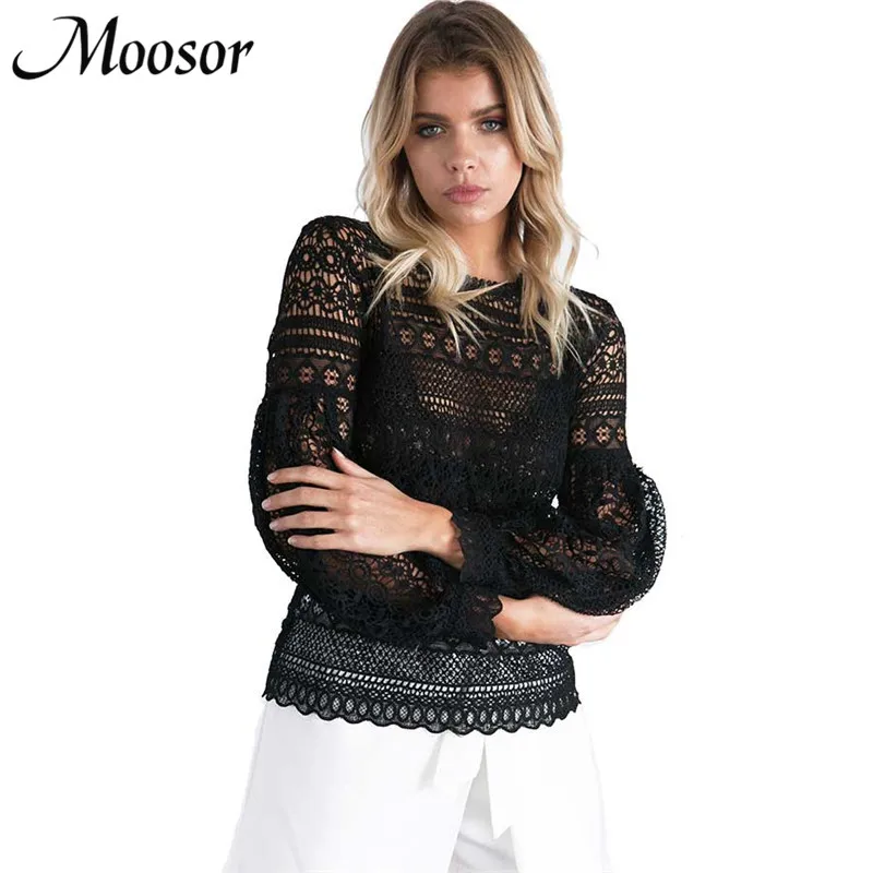 2017 Hot Sale Lace Patchwork Sexy Blusas Harajuku Blouse Casual Women Blusa New Fashion Blouses Stand Tops WG47 |