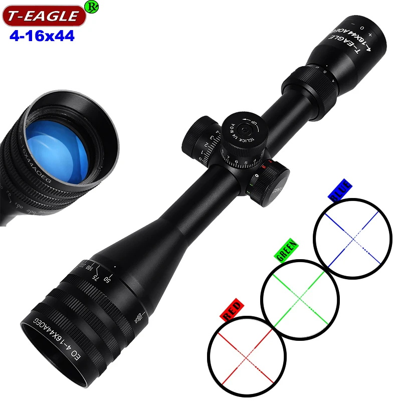 Тактическая Винтовка T Eagle 4 16x44 AOEG высокой четкости прицел для охоты оптическая