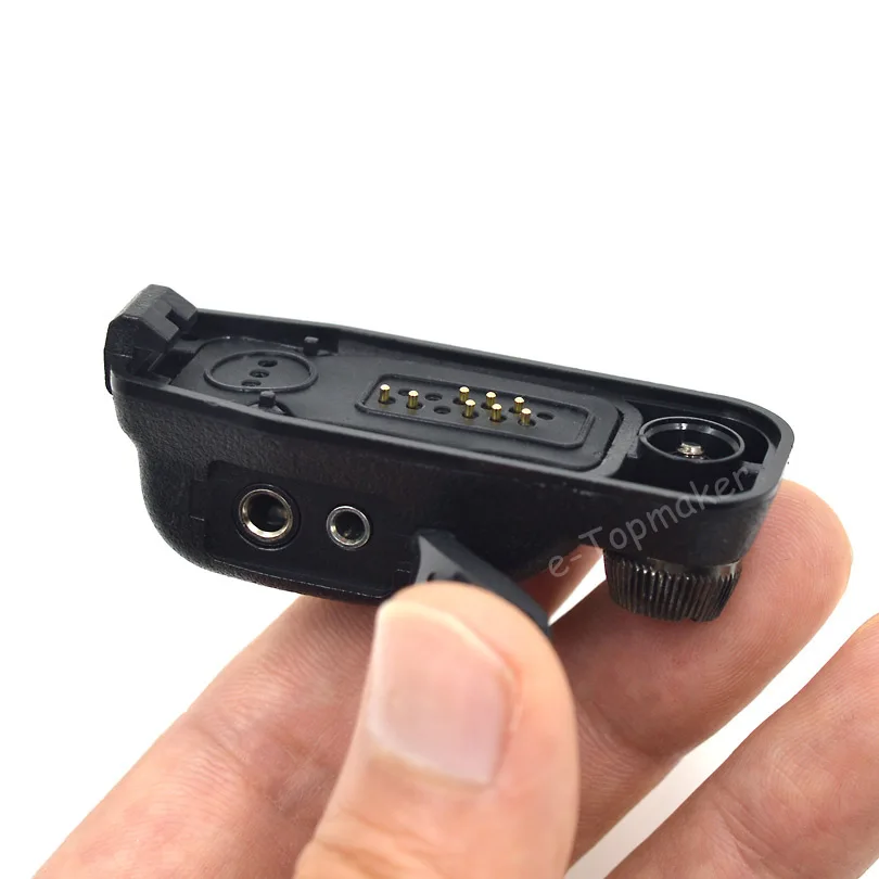 Разъем аудио адаптер конвертер для Motorola радио XPR7350 XPR7380 XPR7550 XPR7580 гарнитура микрофон APX4000 APX7500 аксессуары