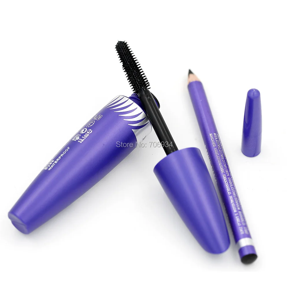 3D тушь для ресниц 12 шт./партия Makeful Lashes 2 в 1 Тушь для ресниц стойкая черная водостойкая 11+ 4 г C137