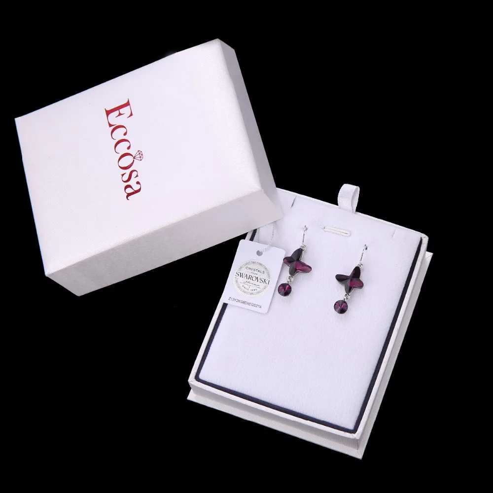 Yabel новый бренд Кристалл Висячие серьги для девочек ювелирные изделия партия