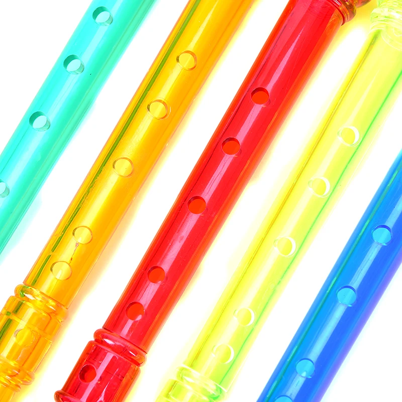 6 отверстий прозрачный кларнет пластик с чистящей удочкой - Цена: 86,75 руб.