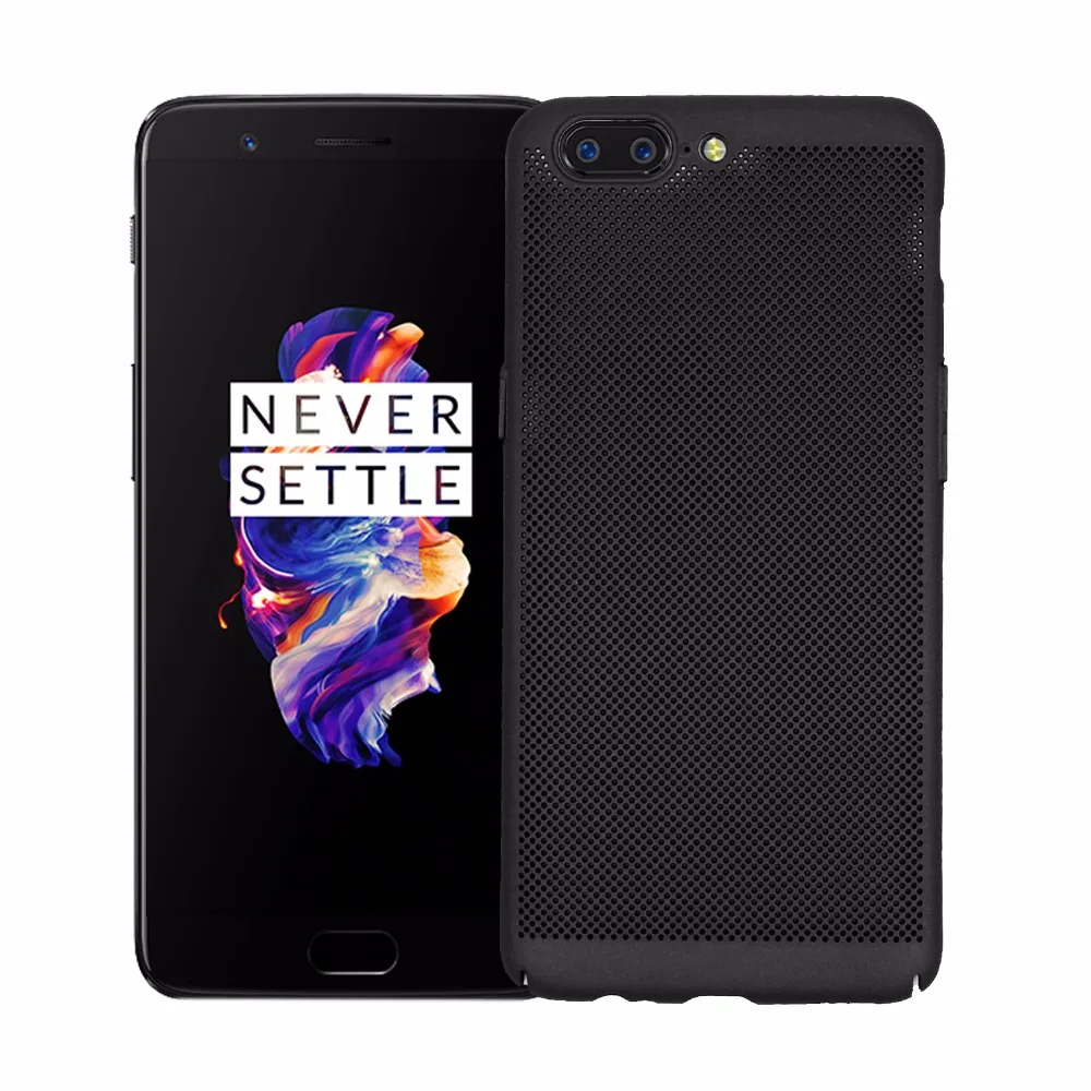Чехол для телефона Oneplus 5 5T 1 + One plus T теплоотводящая сумка Жесткий Чехлы чехол |