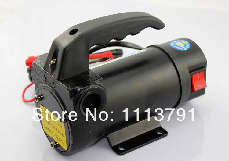 Топливный масляный трансфер 24 DC топливный трансферный насос двигатель дизельный