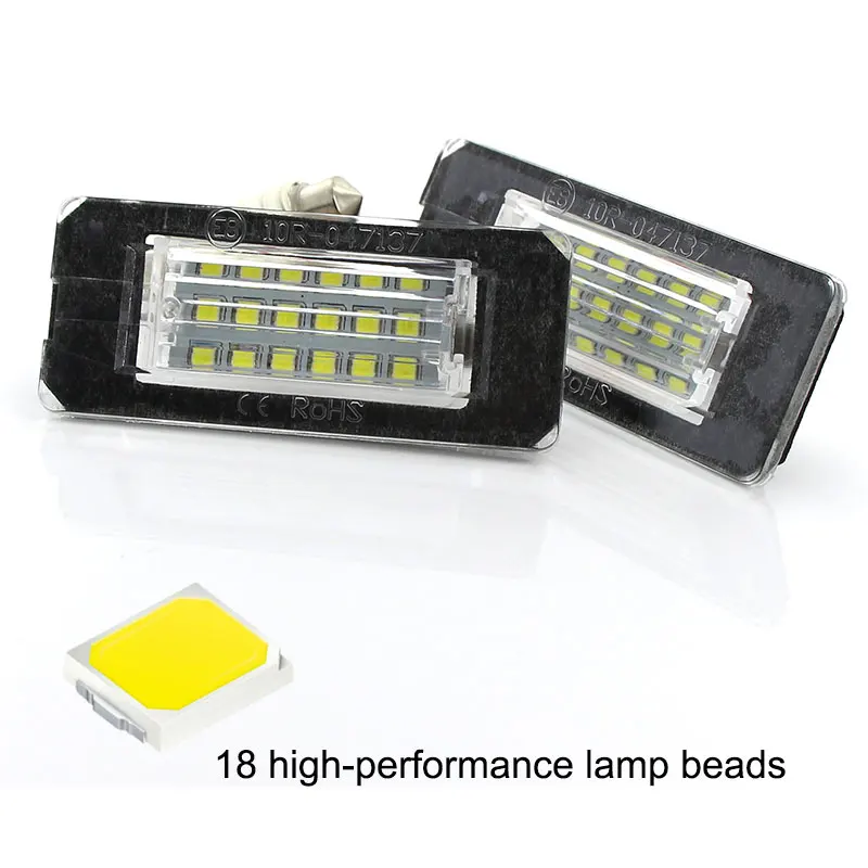 Apmatauto 2 шт. CANbus 18SMD белый номерной знак светильник светодиодный ошибок лампа для MINI