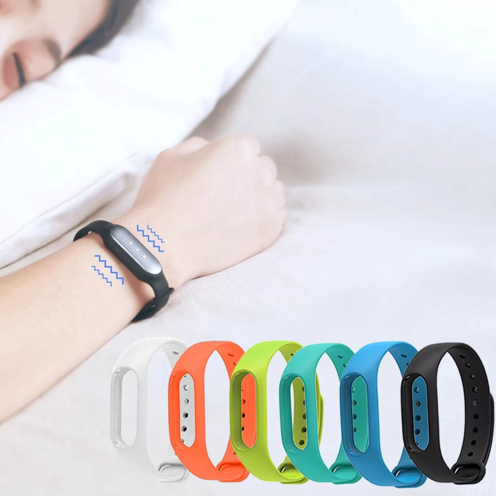 Сменный ремешок Gosear из ТПУ для наручных смарт часов Xiaomi Xiomi Xiao Mi Band Miband 2 Band2|bracelet for