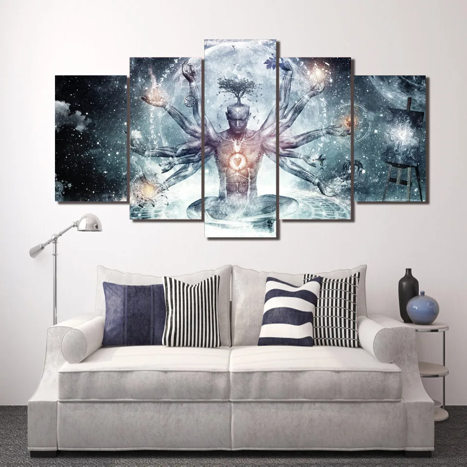 Картина из искусств с рисунком HD 5 шт.|picture canvas|5 piece canvas artcanvas art |