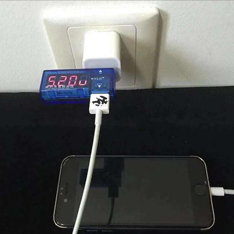 WL-616 телефон USB ток напряжения зарядный детектор ремонт телефона тестер неисправностей для проверки напряжения телефона и тока утечки