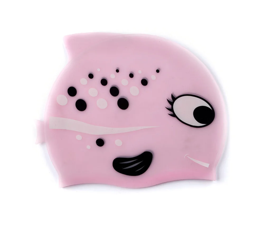 Детский мультфильм рыбы шапочка для non slip силиконовые негабаритных дети плавать