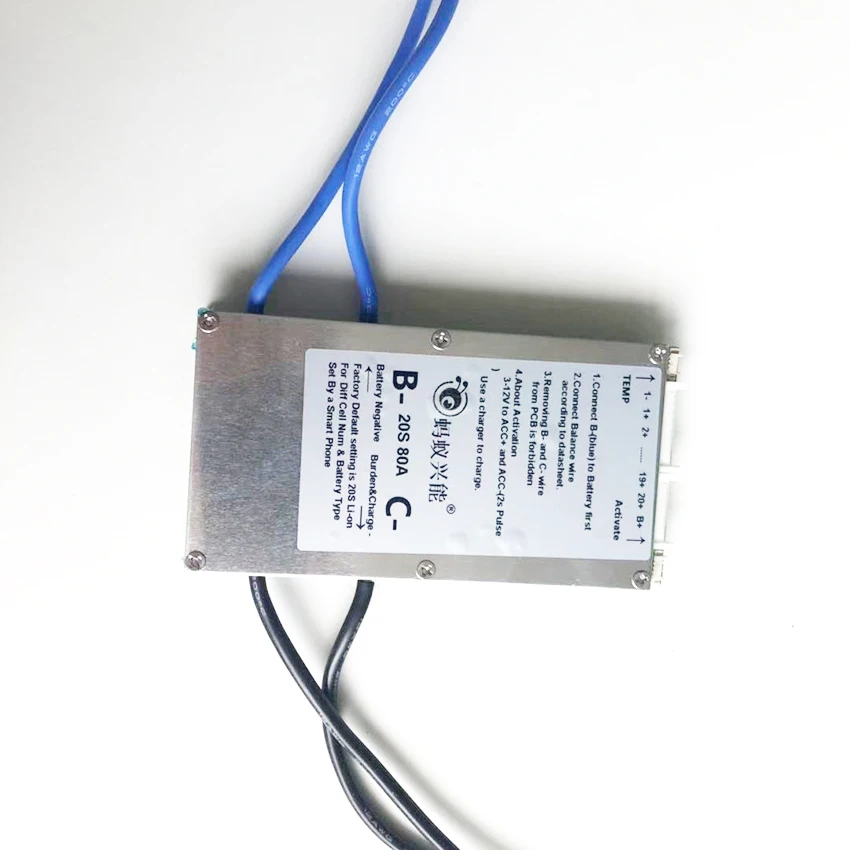 Смарт 7S~ 20S ANT Lifepo4 литий-ионный аккумулятор лто плата защиты BMS 400A 300A 100A 80A Bluetooth APP 10S 13S 14S 16S баланс