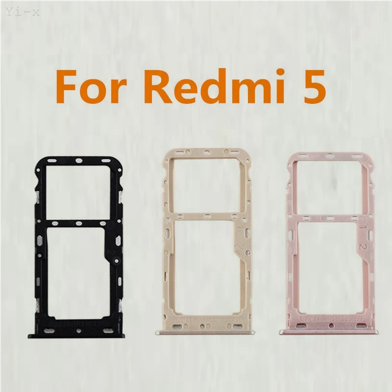 

Держатель лотка для sim-карты Micro SD адаптер держателя слота для Xiaomi Redmi 5 hongmi 5