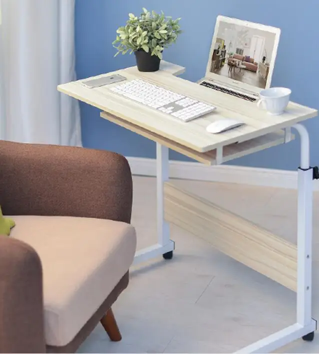 Передвижной домашний компьютерный стол ленивое обучение 80*40 см|computer desk|lazy deskmovable