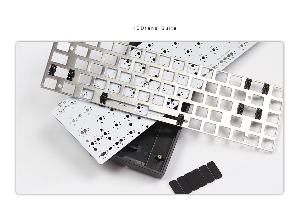 full assembled tada68 mechanical keyboard zealio switch 62g 65g zealio v2 plastic case