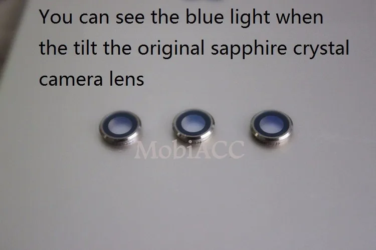 100% Оригинальные Объективы для фотоаппаратов iphone 6S Plus сзади сапфировое стекло