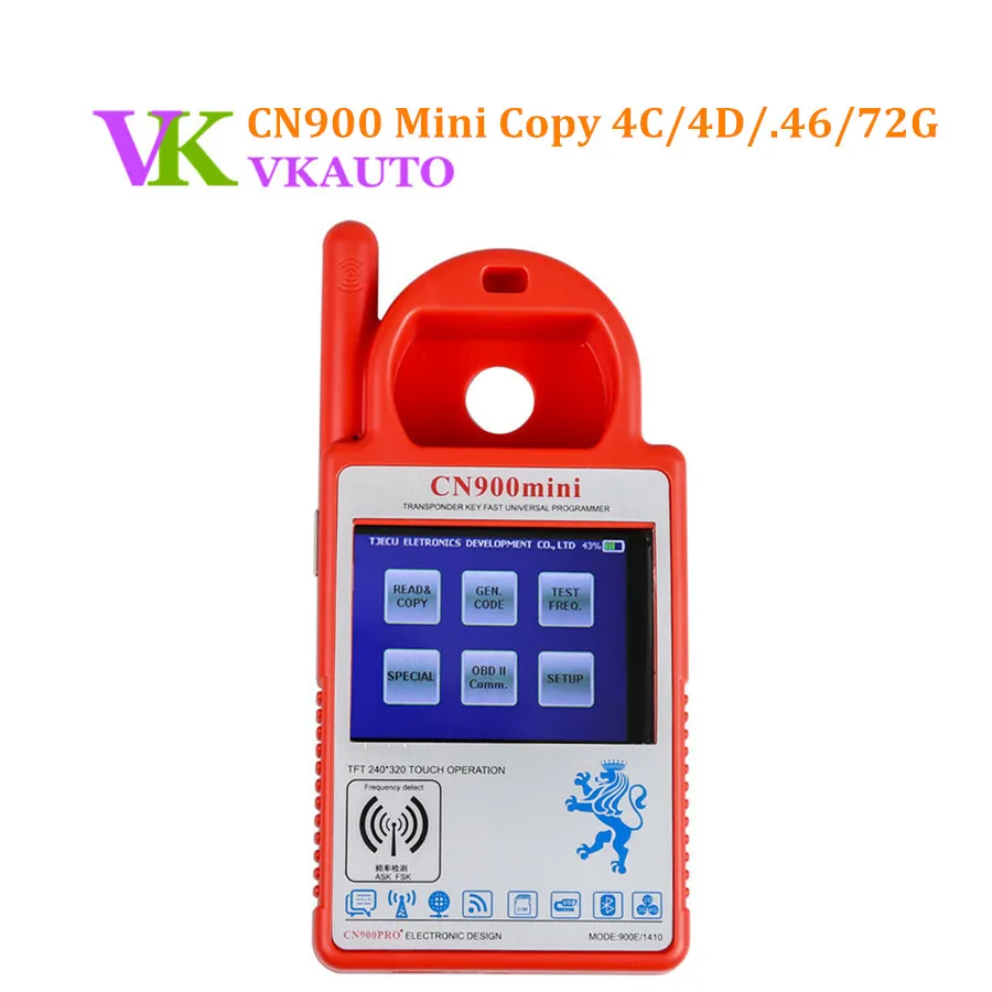 Новый CN900 мини ключ программист копия 4C 4D 46 48 и 72G чип Автомобильный слесарный