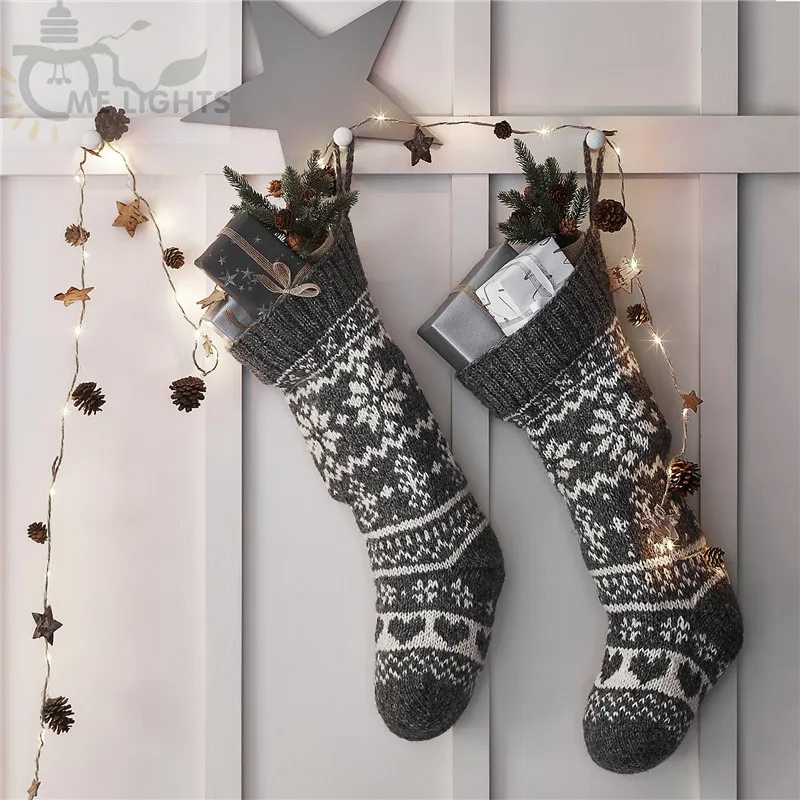 Новинка 5 м Рождественская сказочная гирлянда Pinecone со звездами и микро
