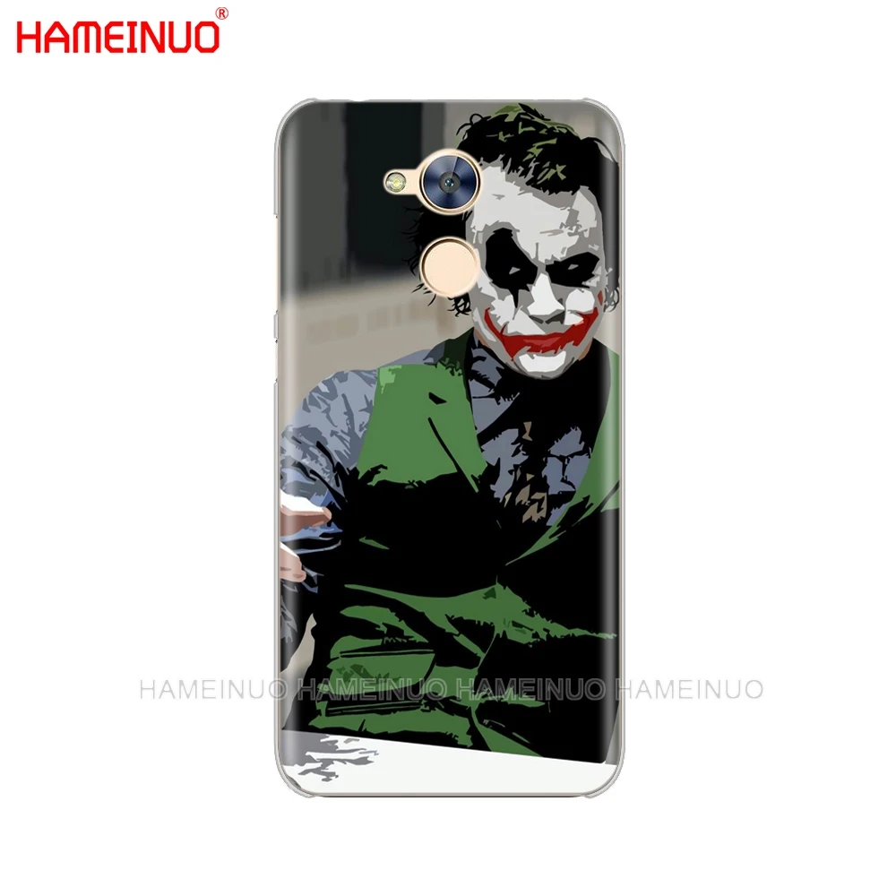 HAMEINUO Темный рыцарь Джокер крышка чехол для телефона для huawei Honor 10 V10 4A 5A 6A 7A 6C 6X7X8 9 LITE - Цвет: 80874