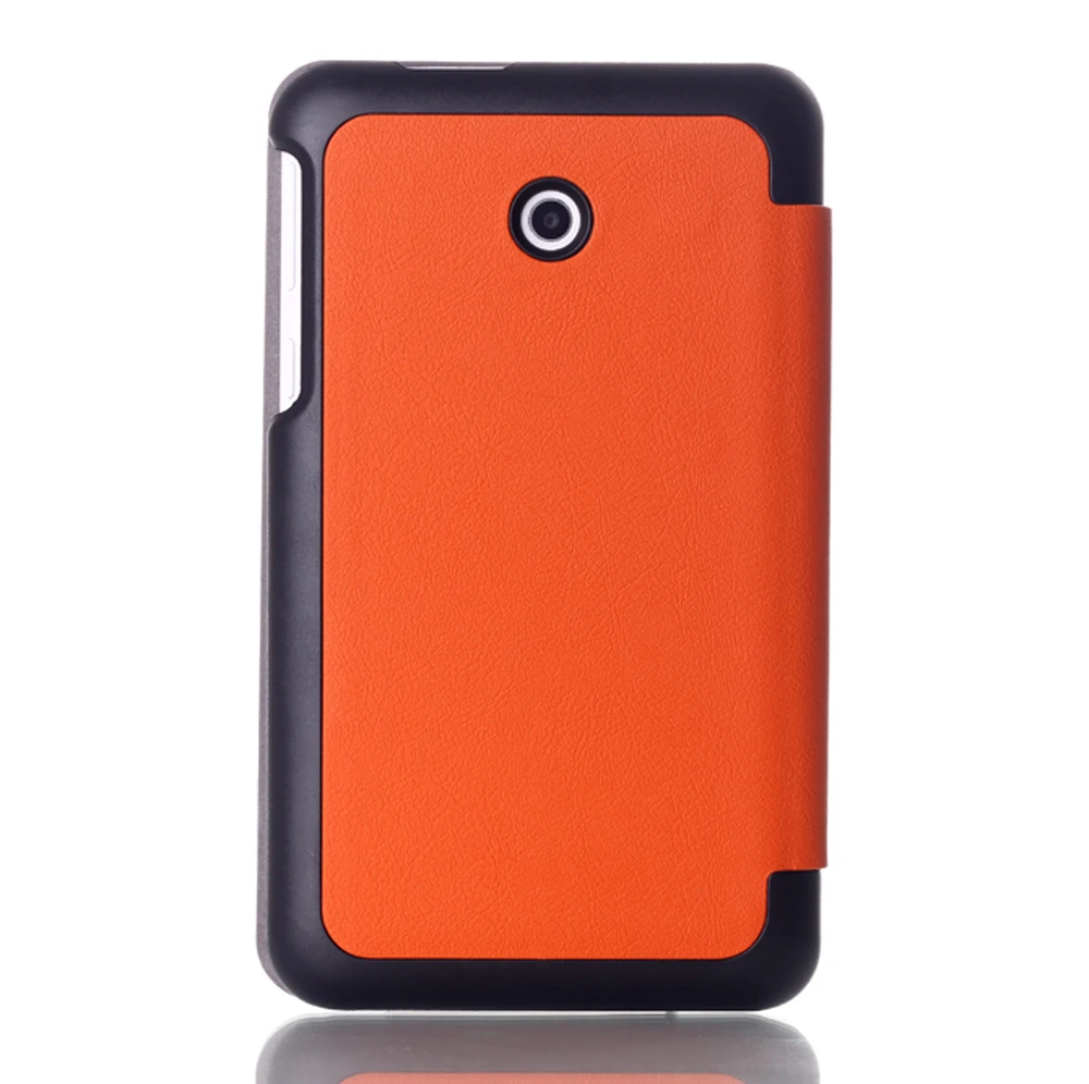 3 складной ультратонкий Магнитный чехол книжка с подставкой кожаный для ASUS Memo Pad 7