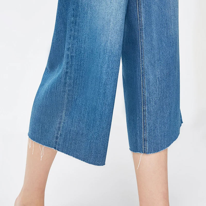 Vero Moda новые женские свободные джинсы с необработанными краями из хлопка | 31836I514