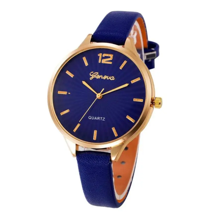Женские наручные часы TZ #401 высококачественные женские кварцевые montre femme Geneva