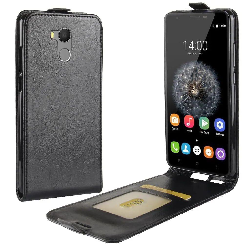 Yinghui для Oukitel U15 Pro дела до Подпушка Открыть Мягкая ТПУ Вертикальный флип чехол Fundas