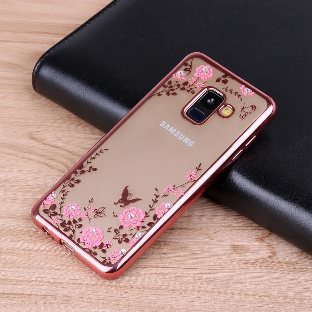 Garden Series TPU Soft Case for Samsung Galaxy Note 9 A9 A8 A6 Plus 2018 J2 J3 J4 J6 J8 S9 J7 Prime 2 Neo |