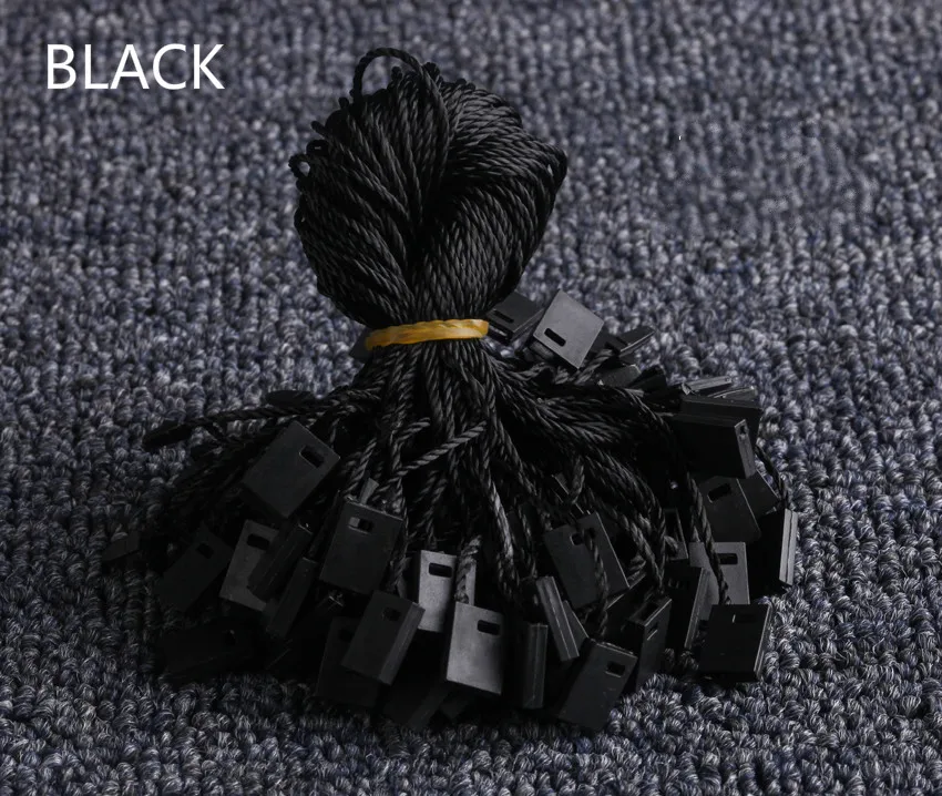 200 шт./лот веревка для одежды белые черные бежевые веревки хлопковые подвесные