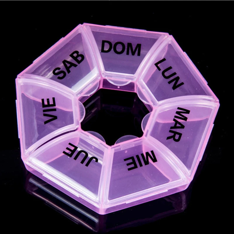 1 шт. 7 дней в неделю контейнер для таблеток коробочка медицинских целей Box