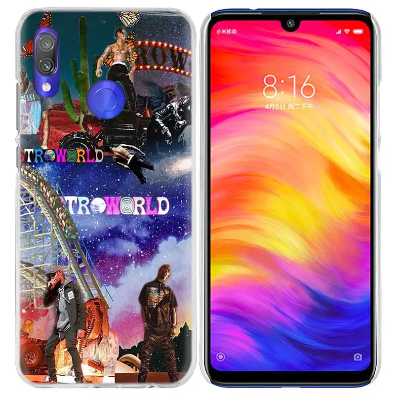 07 Чехол Трэвиса Скотта астромира для Xiao mi Red mi Go Note 7 6 6A Pro S2 5 5A 4X mi A1 A2 9 mi x 3 5G 8 lite Play F1 жесткий чехол для телефона - Цвет: 07