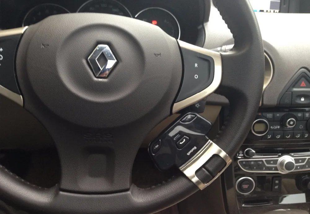 Автомобильный комплект громкой связи с Bluetooth и рулевым колесом, беспроводной Bluetooth громкая связь с автомобильным зарядным устройством для мобильного телефона