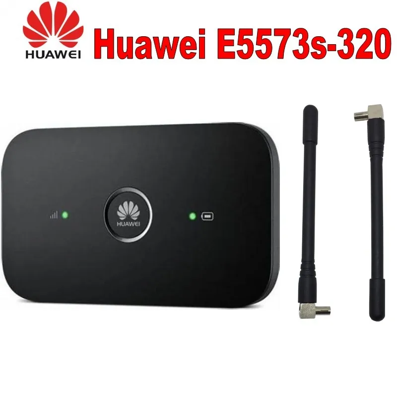 Разблокированный huawei E5573 E5573s-320 Cat4 150 Мбит/с беспроводной мобильный Карманный Mifi с антенной Wifi маршрутизатор