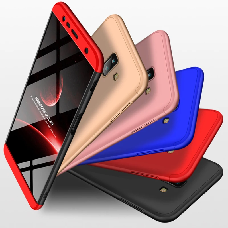 For Samsung Galaxy A7 J8 J6 J4 J2 Pro A6 A8 Plus 2018 Shockproof Full cover Case Note 9 S9 S8 S7 edge S6 Fundas | Мобильные телефоны