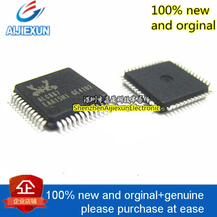 

1 шт. 100% новый и оригинальный ALC887-VD2-CG ALC887 QFP48 ALC887-VD2 в наличии